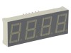 Afișaj LED 7 segmente KINGBRIGHT ELECTRONIC 4 Digits 14mm Verde Cod CA56-12GWA