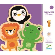Joc cu magneti Djeco - Animale prietenoase