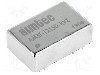 Convertor de tensiune, DC-DC, intrare 9...18V DC, iesire 15V DC, putere 3W, AIMTEC - AM3T-1215D-RVZ