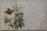 Carte postala circulata de la Comanesti la Focsani, 1900// scrisa in franceza