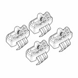 Kit montaj bare portbagaj Nordrive C281 pentru Audi A5, Alumia Quadra si Silenzio