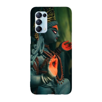 Husa compatibila cu Oppo A74 model Indian statue, Silicon, TPU, Viceversa foto