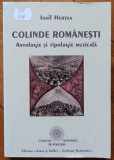 Colinde romanesti, antologie si tipologie muzicala - Iosif Hertea