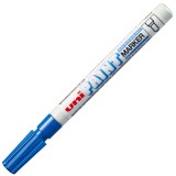 Marker cu vopsea pe baza de ulei,varf fin rotund,0.8-1.2 mm-albastru