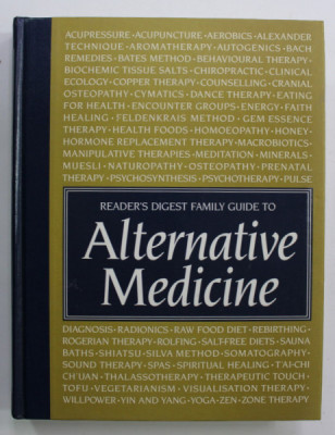 READER &amp;#039;S DIGEST FAMILY GUIDE TO ALTERNATIVE MEDICINE , 1991 foto