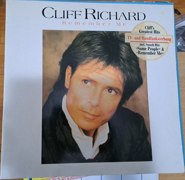 Disc Vinil Cliff Richard - Remember Me (2xLP, Comp, Gat)EMI-1C 2LP 186 7 48742 1