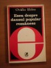 ESEU DESPRE DANSUL POPULAR ROMANESC de OVIDIU BIRLEA , 1982