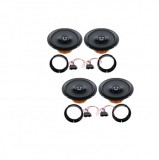 Pachet Audio Auto Hertz Dieci DCX 165.3 VW Golf IV (1998-2004) Fata/Spate, Inele Adaptoare + Mufe