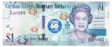 Insulele Cayman 1 Dolar 2020 Comemorativa P-44 Seria 587089
