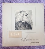 Liszt, Sonata in Si Minor, Li-Min-Cean pian, disc vinil, Clasica, electrecord