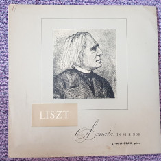 Liszt, Sonata in Si Minor, Li-Min-Cean pian, disc vinil