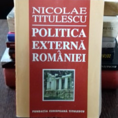 POLITICA EXTERNA A ROMANIEI - NICOLAE TITULESCU