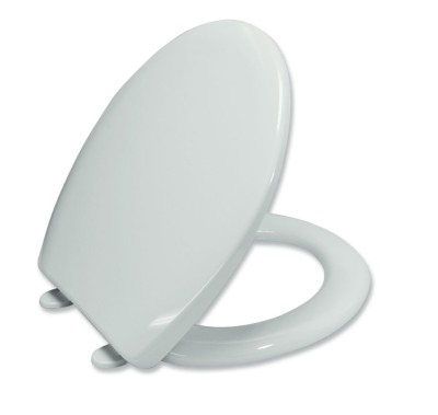 Capac WC din termoplast, MKW S470T010, alb, inchidere standard, 371 x 415 / 445 mm foto