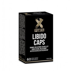 Capsule premium naturale Libido Caps XPower, pentru orgasm intens si libido, 60 capsule