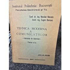Tehnica moderna a comunicatiilor. Indrumator de laborator, partea I - Nicolae Necula