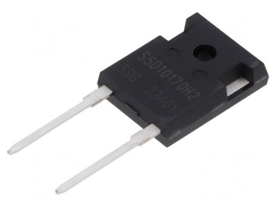 Diodă Redresoare Schottky SiC 1.7kV 10A TO247AC foto
