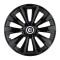Set 4 Capace Roti Autohelix MSA&reg; potrivite jantelor de 16 inch, pentru Bmw Nou model Delta Black