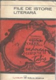 Cumpara ieftin File de istorie literara - I. Oprisan