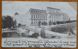 CP clasica , Bucuresti , Palatul Justitiei , circulata , 1900, Printata