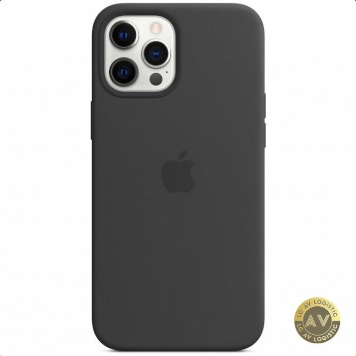 Husa MagSafe pentru Apple iPhone 12 Pro Max Neagra MHLG3ZE/A