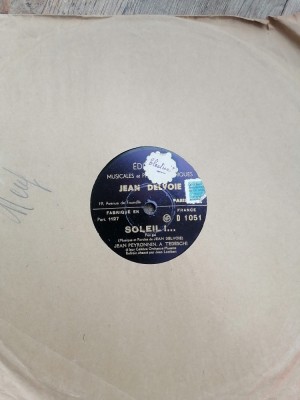 Disc GRAMOFON PATEFON. SOLEIL!. TOURNONS LINETTE foto