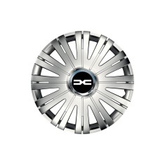 Set 4 Capace Roti potrivite jantelor de 16 inch, pentru Dacia Nou, model Active Crom