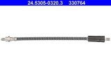 Furtun frana Ford Escort, Escort VI Motor 1.4, 1.6 16V, 1.6 i 16V, 1.8 16V, 1.8 D, 1.8 TD, 1.8 Turbo D, lungime 322 mm, OE 1011293