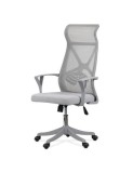 Scaun de birou ergonomic OFF 431, mesh, suport lombar, mecanism de inclinare, roti gumate, cadru polipropilena, 100 kg