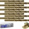Set burghie pentru metal cu cobalt HSS 8,5mm 10 piese, GEKO G37085