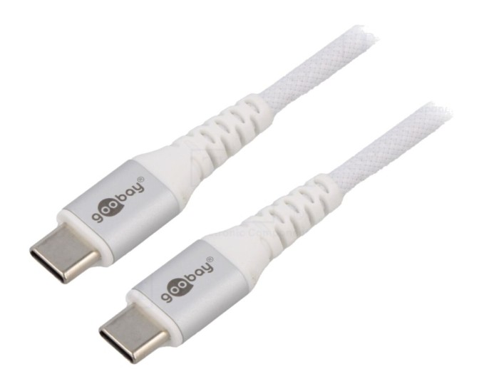 Cablu USB 2.0 USB C 3m alb