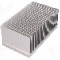 Radiator extrudat, aluminiu, 100mm x 174mm, naturala, FISCHER ELEKTRONIK - SK 623 100 AL