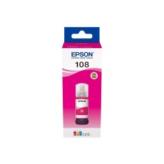 Cartus Cerneala Original Epson Magenta, nr.108, pentru EcoTank L18050 L8050, 7.2k, incl.TV 1.2incl.TV C13T09C34A (RAPO)