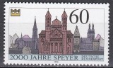 Germania 1990 - Speyer - Aniversarea a 2000 de ani, MNH, Nestampilat