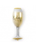 Balon Folie Pahar Sampanie Cheers - 40x93 cm