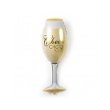 Balon Folie Pahar Sampanie Cheers - 40x93 cm