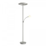 Lampadar Anniki, LED, metal/acril, argintiu, 43 x 180 cm