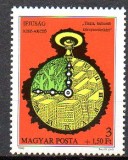 UNGARIA 1980, Expo. Filatelica Tineret, Ceas simbolic, MNH, serie neuzata, Nestampilat