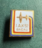 Insigna Aviatie Romania IAK 52 Bacau