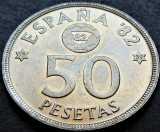 Cumpara ieftin Moneda Comemorativa 50 PESETAS - SPANIA, anul 1980 * cod 3520 = A.UNC, Europa