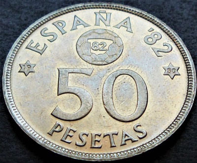 Moneda Comemorativa 50 PESETAS - SPANIA, anul 1980 * cod 3520 = A.UNC foto
