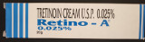 Tretinoin 0.025% Licenta USA Janssen Crema