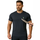 Tricou Profesional Anti-Taiere si Anti-Injunghiere, EN388 Nivel 5, Material Certificat SGS, Marime 2XL, Negru