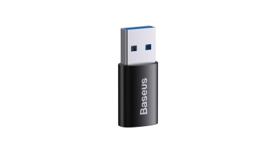 Baseus Ingenuity Series Mini USB 3.1 OTG to USB Type C adapter black (ZJJQ000101) foto