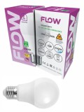 Bec LED A60 Flow 15W E27 6500K (Lumina Rece) 1500 lm Mat &ndash; FBLA6015W-R