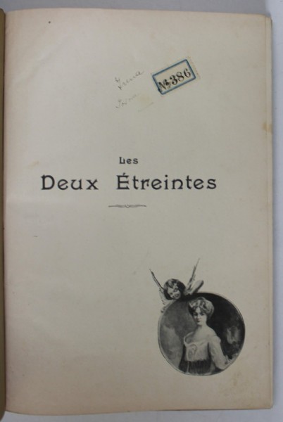 LES DEUX ETREINTES par LEON DAUDET , illustrations d &#039;apres les aquarelles de DABAT , 1910