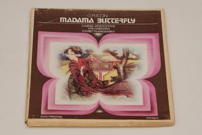 G. Puccini - Madama Butterfly- set 3 viniluri NOI foto