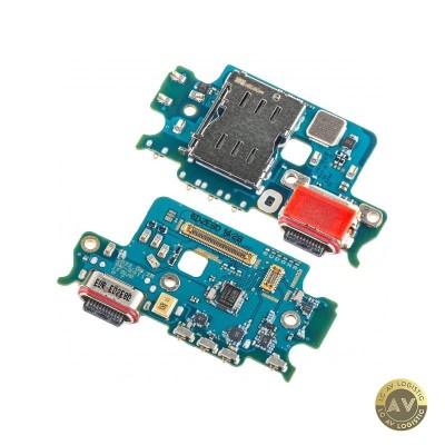 Placa cu Conector Incarcare - Microfon - Modul Cititor SIM Samsung Galaxy S23 S911 Swap GH96-15629A foto