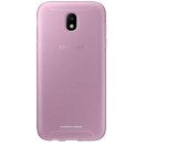 Husa originala Samsung j5 2017 EF-AJ530TPEGWW jelly cover, Roz