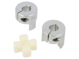ELESA+GANTER Cuplaj Codor Aluminiu 20mm x 8mm x 8mm