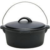 Ceaun cu capac fonta pura 25x10cm 3.5L Heinner HR-UNS-SS545 CNN17144